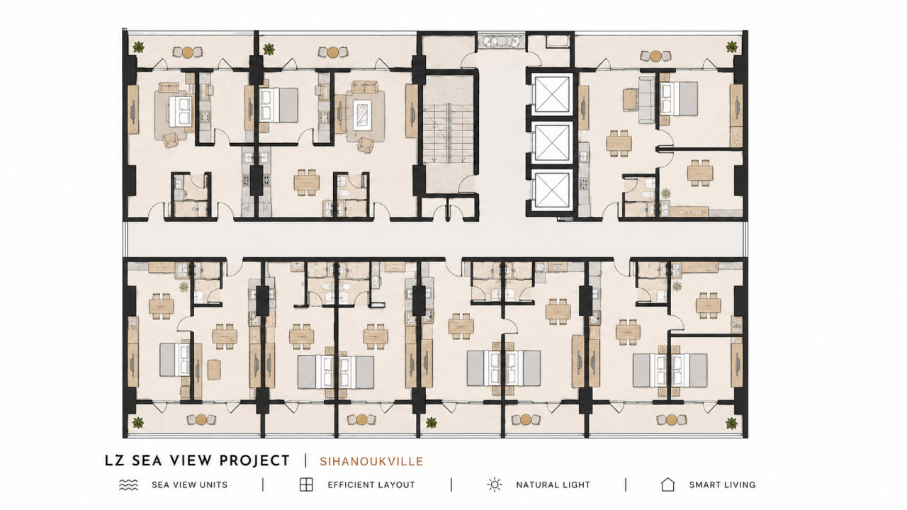 Typical Upper Bedroom Floors